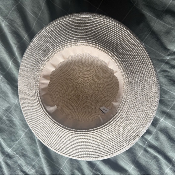 Nine West Cream Wide-Brimmed Hat - Picture 4 of 6